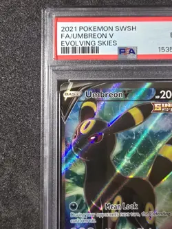 Umbreon V #188/203 - Pokemon (2021) Evolving Skies PSA EX-MT 6💎!!! - Image 4