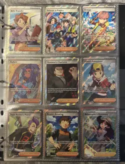 Pokemon Binder Collection-Mostly Support Full Arts /Pokeball Variants/Ace Specs - Image 3