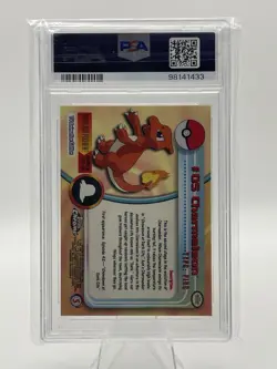 2000 Topps Chrome Pokemon T.V. #5 Charmeleon PSA 9 - Image 3