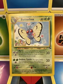 Butterfree 9/18 Southern Islands WoTC Pokemon Card - Image 1