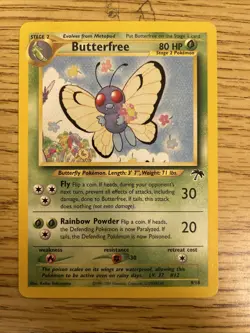 Butterfree 9/18 Southern Islands WoTC Pokemon Card - Image 4
