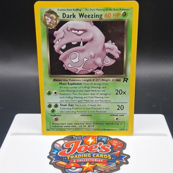 The Pokemon Company Dark Weezing 14/82 Team Rocket Holo Unlimited English 60HP - Image 1