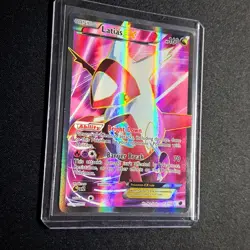 Pokemon TCG - Latias EX Full Art 112/116 Plasma Freeze 2013 B&W Card - Image 2