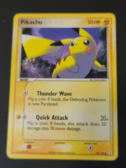 Pokemon Card Pikachu 78/110 Ex Holon Phantoms - Image 1