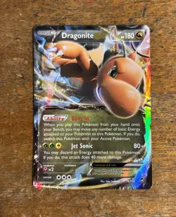 Pokemon Dragonite EX 74/111 Pokemon Card XY Furious Fists - Image 1