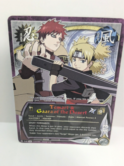 Temari & Gaara of the Desert-N-948-Rare-1st Edition-Foil Text-Fangs of the Snake - Image 1