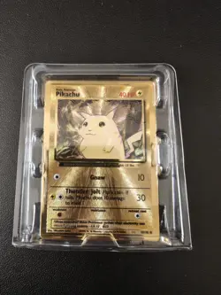 Pokemon Celebrations Gold Metal Charizard 4/102 Pikachu 58/102 2-Card Lot EN - Image 3