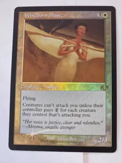 MTG - Windborn Muse FOIL Retro Frame - Dominaria Remastered - Image 1