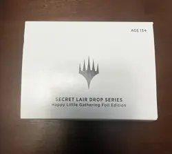 MTG Secret Lair Happy Little Gathering Foil Edition Bob Ross - Magic Sealed TMG - Image 1
