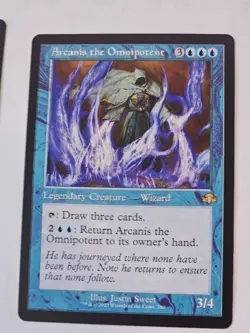 MTG - Arcanis the Omnipotent Retro Frame - Dominaria Remastered - Image 1