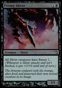 Fungus Sliver -Foil Medium Play MTG Premium Deck Series: Slivers - Image 1