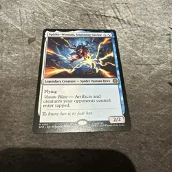 Spider-Woman, Stunning Savior 152 MTG Marvel's Spider-Man Regular NM - Image 1