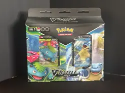 Pokemon TCG V Battle Deck Venusaur vs Blastoise 2 Decks 120 Cards English 2021 - Image 1
