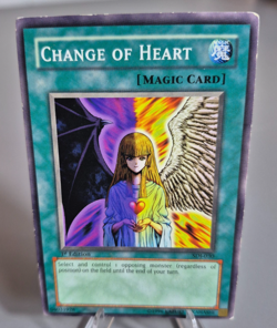 Yu-Gi-Oh! Change of Heart Card SDJ-030 Regular Starter Deck Joey - Image 1
