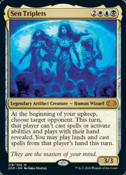 Sen Triplets - Heavy Play MTG Double Masters - Image 1