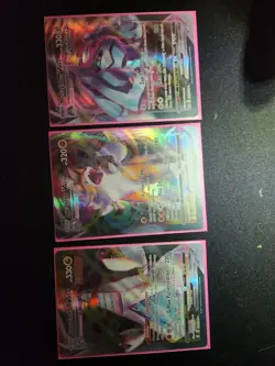 Pokemon 12 Card Lot VMAX & EX Holo - Image 1