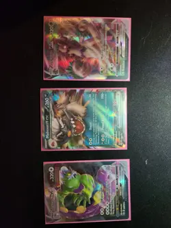 Pokemon 12 Card Lot VMAX & EX Holo - Image 4
