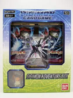 Digimon CCG Trading Card Game ADVENTURE BOX Bandai "Patamon” AB-01 New & Sealed - Image 1