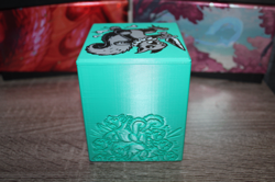 Squirrel themed MTG Deck Case, Card Case, Card Box, Magic the Gathering - Image 2