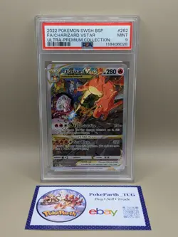 Charizard VSTAR SWSH 262 Pokemon Ultra Premium Collection Promo - PSA 9 MINT - Image 1