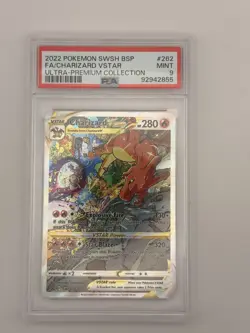 Charizard VSTAR SWSH 262 Pokemon Ultra Premium Collection Promo - PSA 9 MINT - Image 1