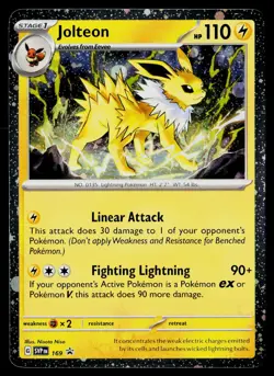 SV: Scarlet & Violet Promo Cards #169 Jolteon - Image 1