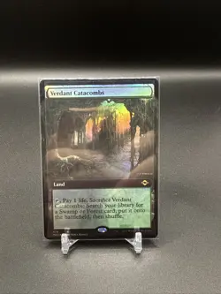 Verdant Catacombs (Extended Art) Modern Horizons 2 Foil MTG - Image 1