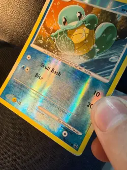 Squirtle 96/127 Platinum Reverse Holo 2009 Pokemon Card DMG Damaged - Image 2