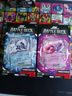 Nintendo Pokemon TCG Tinkaton EX Chien-Pao EX Battle Decks - 120 Cards 820650852404 - Image 1