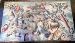2026 Gundam Card Game Chinese Tcg Gundam W Wing PB01 Playmat New Sealed - Image 1