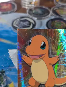 Charmander #4 2000 Topps Spectra Chrome Series 1 Pokemon Card LP 🔥 - Image 2