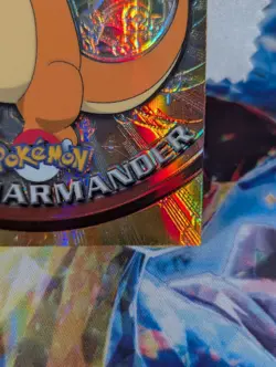 Charmander #4 2000 Topps Spectra Chrome Series 1 Pokemon Card LP 🔥 - Image 4