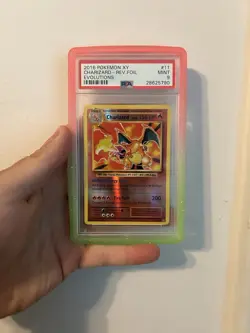 Pokemon TCG 4-Card Graded Charizard Lot: Team Rocket 1st Ed, Base Set 2, Evo - Image 4