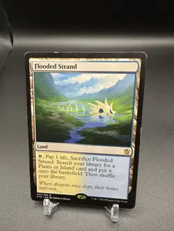 Khans of Tarkir Magic: The Gathering Flooded Strand MTG - Image 1