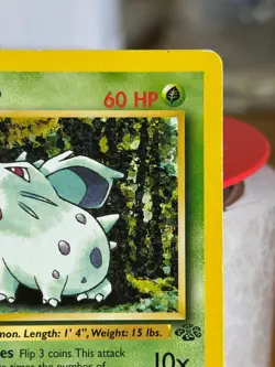 Nidoran 57/64 1st Edition Pokemon Jungle MP English Card WOTC - Image 4
