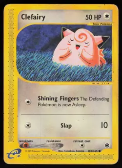 E-Reader Clefairy 101/165 Expedition Pokemon TCG Card - Image 1