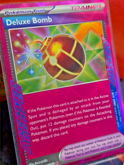 Deluxe Bomb 134/142 Stellar Crown ACE SPEC RARE Pokemon TCG Card NM - Image 2