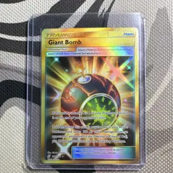 Giant Bomb 251/236 SM Unified Minds Secret Rare Holo Pokemon Card - Image 1
