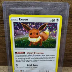 McDonald's 2018 Eevee Pokemon Card Holo 11/12 Card TCG - Image 3