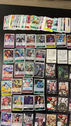 One Piece Card Game 420 bulk Lot Straw Hat Luffy Zoro JP EN C U R SR don life - Image 2