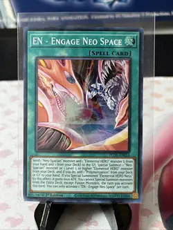 POTE-EN051 EN - Engage Neo Space Super Rare 1st Edition YuGiOh Card - Image 1
