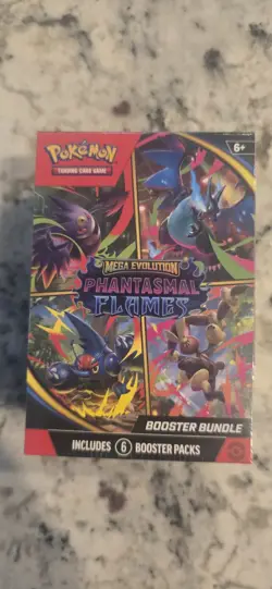 Pokemon TCG Phantasmal Flames Booster Bundle Factory Sealed New - Image 1