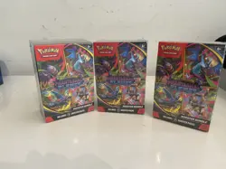 3x Sealed Pokemon Phantasmal Flames Booster Bundle Brand New - Image 1