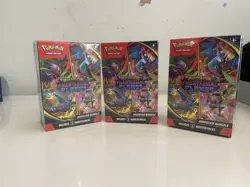 3x Sealed Pokemon Phantasmal Flames Booster Bundle Brand New - Image 3