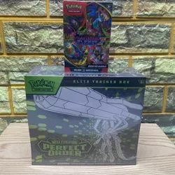 Pokemon Perfect Order ETB & Phantasmal Flames booster bundle sealed lot of 2 - Image 1
