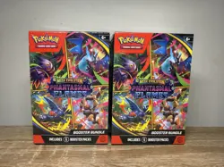 2x Pokemon Mega Evolution Phantasmal Flames Booster Bundle Factory Sealed Boxes - Image 1