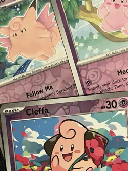 Cleffa, Clefairy, Clefable - Foil - Near Mint - Rare - Pokemon TCG - Image 1