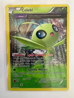 2015 Pokemon Celebi XY93 Black Star Promo Cosmos Holo BREAKthrough NM - Image 1