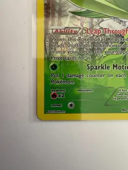 2015 Pokemon Celebi XY93 Black Star Promo Cosmos Holo BREAKthrough NM - Image 4
