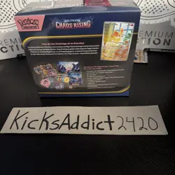 Pokemon TCG Chaos Rising Elite Trainer Box ETB Factory Sealed - Image 3